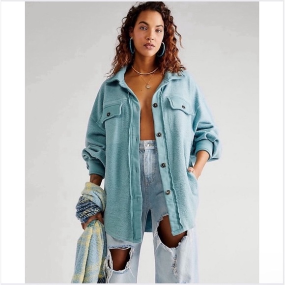 NWT Free People Ruby Fleece Jacket - Picture 3 of 3